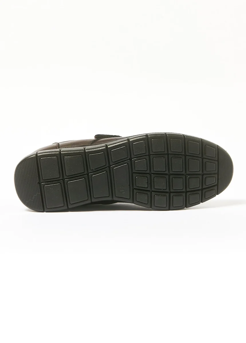 Zapatos derby antideslizantes con velcro E1279 - Imagen 3