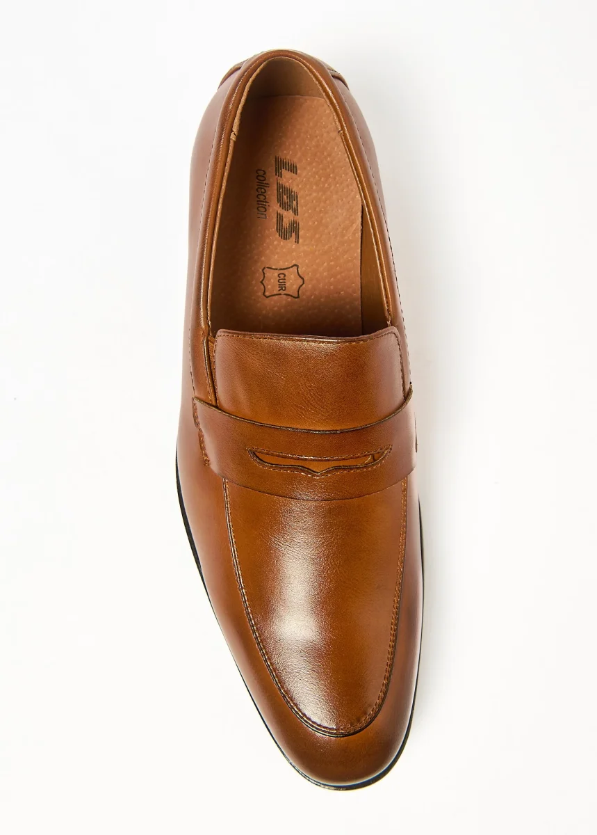 elegantes mocasines de piel E1280 - Imagen 4